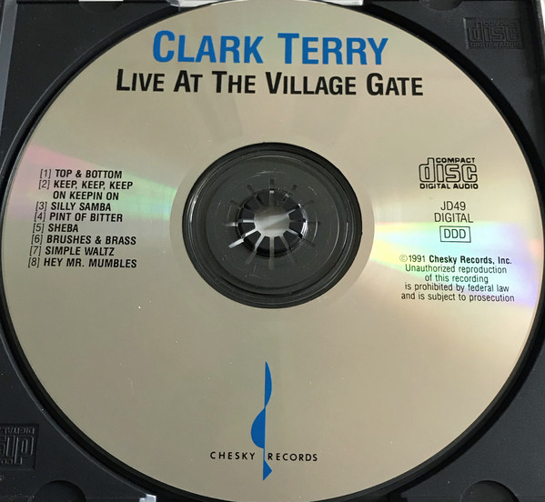 Clark Terry Special Guest Jimmy Heath - Live At The Village Gate | Chesky Records (JD49) - 3