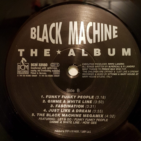 Black Machine - The Album | BCM Records (BCM 33560) - 3 Black Machine - The Album | BCM Records (BCM 33560) - 3