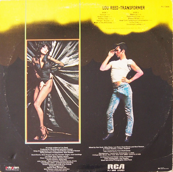 Lou Reed - Transformer | RCA (PL1 3806) - 2