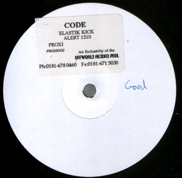 Code - Elastik Kick / Alert 1210 | PROXI (PROXI 002) - main