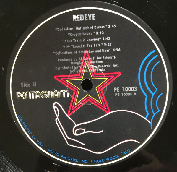 Redeye - Redeye | Pentagram (PE 10003) - 4
