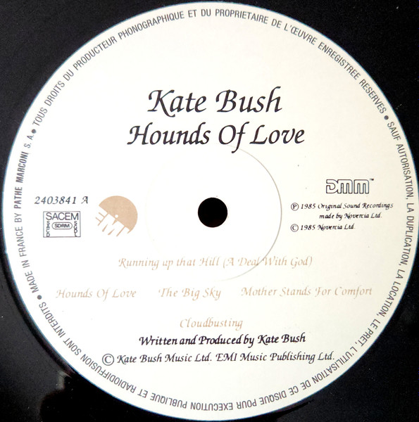 Kate Bush - Hounds Of Love | EMI (2403841) - 3