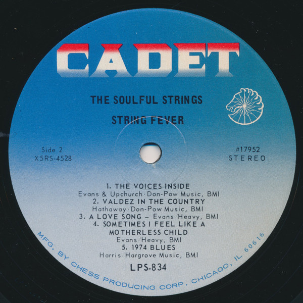 The Soulful Strings - String Fever | Cadet (LPS-834) - 4 The Soulful Strings - String Fever | Cadet (LPS-834) - 4