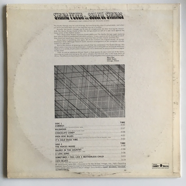 The Soulful Strings - String Fever | Cadet (LPS-834) - 2 The Soulful Strings - String Fever | Cadet (LPS-834) - 2