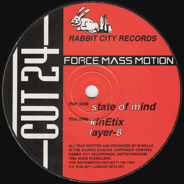 Force Mass Motion - State Of Mind | Rabbit City Records (CUT 024)