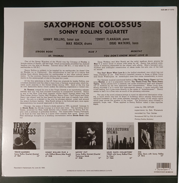 Saxophone Colossus