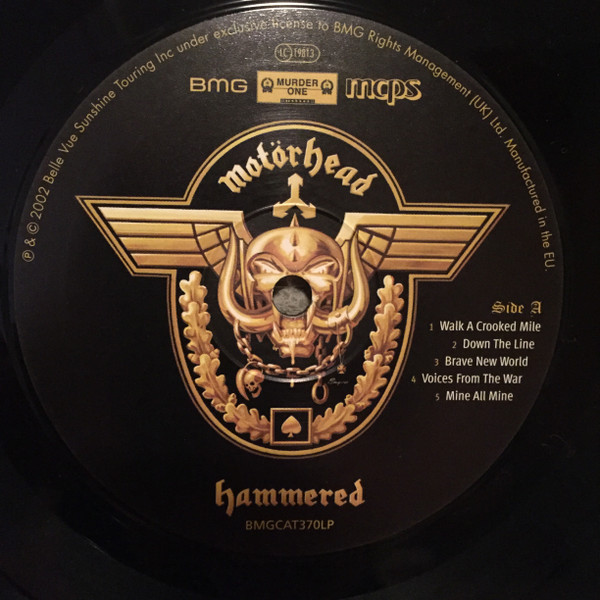 Motörhead - Hammered | BMG (BMGCAT370LP) - 3