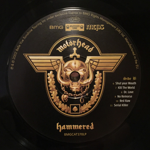 Motörhead - Hammered | BMG (BMGCAT370LP) - 4