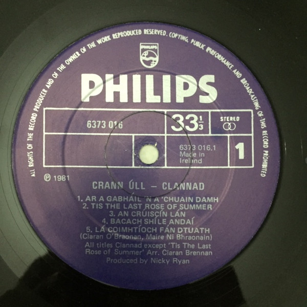 Clannad - Crann Úll | Philips (6373 016) - 3