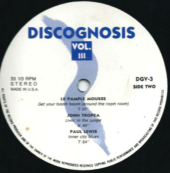Various - Discognosis Vol. III | Discognosis (DGV-3) - 3 Various - Discognosis Vol. III | Discognosis (DGV-3) - 3