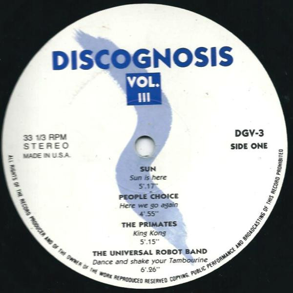 Various - Discognosis Vol. III | Discognosis (DGV-3) - 2 Various - Discognosis Vol. III | Discognosis (DGV-3) - 2