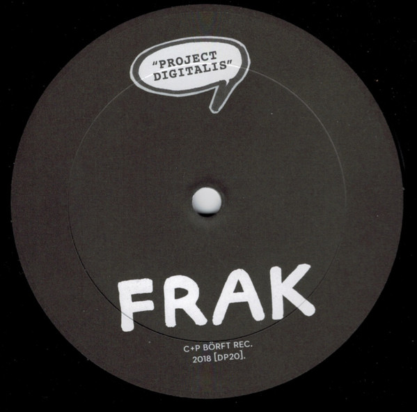 Frak - Project Digitalis | Börft Records (DP20) - 3