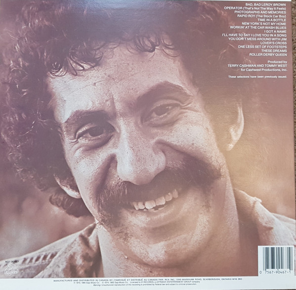 Jim Croce - Photographs & Memories: His Greatest Hits | 21 Records (M21 90467) - 2 Jim Croce - Photographs & Memories: His Greatest Hits | 21 Records (M21 90467) - 2