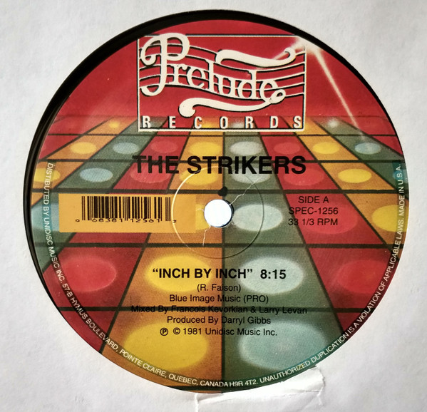 The Strikers - Inch By Inch / Body Music | Unidisc (SPEC-1256)