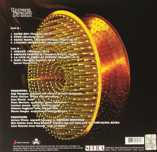 Arti & Mestieri - Universi Paralleli | Cramps Records (88875126931) - 2
