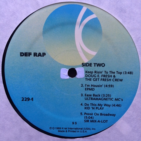 Various - Def Rap | K-Tel (229-1) - 4 Various - Def Rap | K-Tel (229-1) - 4