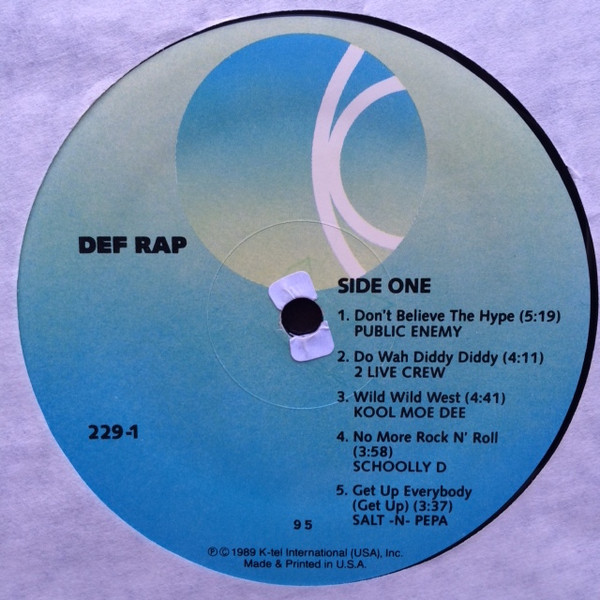 Various - Def Rap | K-Tel (229-1) - 3 Various - Def Rap | K-Tel (229-1) - 3