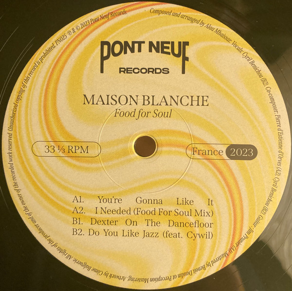 Maison Blanche - Food For Soul | Pont Neuf Records (PN025) - 3 Maison Blanche - Food For Soul | Pont Neuf Records (PN025) - 3