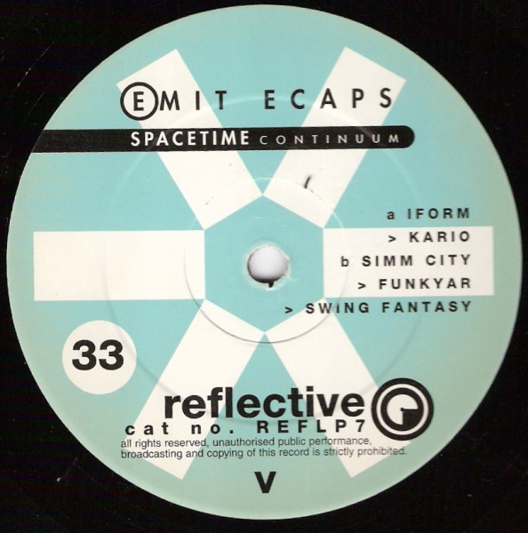 Spacetime Continuum - Emit Ecaps | Reflective Records (REFLP7) - 4