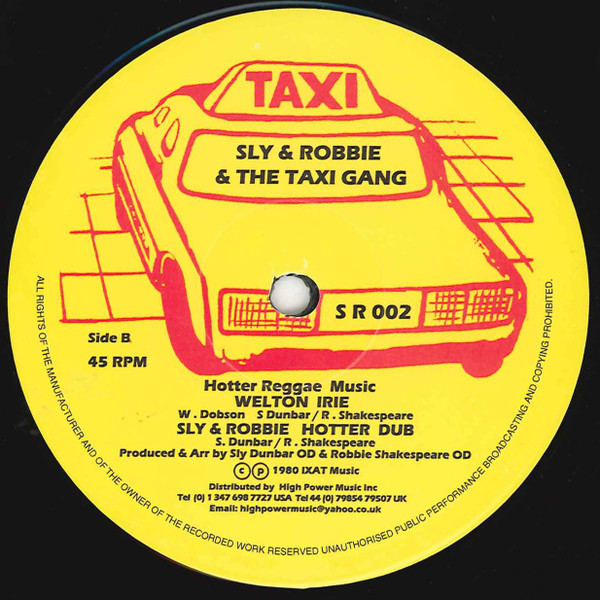 The Tamlins / Welton Irie - Baltimore / Hotter Reggae Music | Taxi (S R 002) - 2 The Tamlins / Welton Irie - Baltimore / Hotter Reggae Music | Taxi (S R 002) - 2