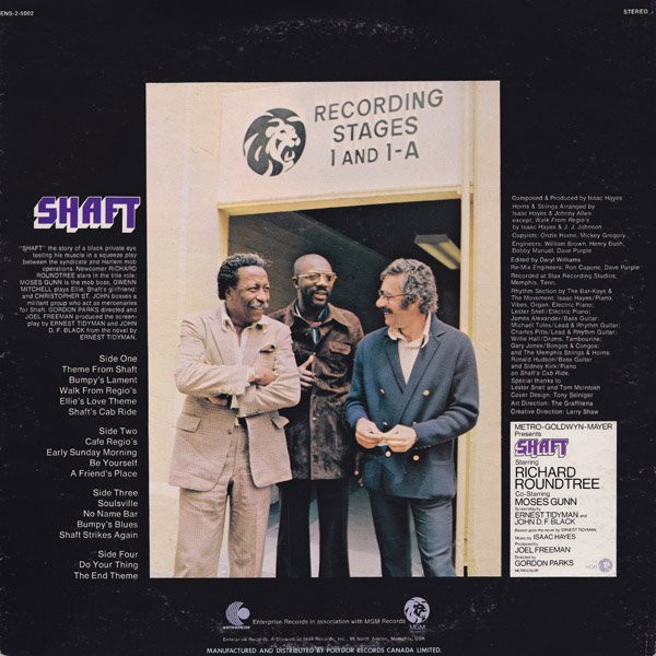 Isaac Hayes - Shaft | Enterprise (ENS-2-5002) - 2 Isaac Hayes - Shaft | Enterprise (ENS-2-5002) - 2
