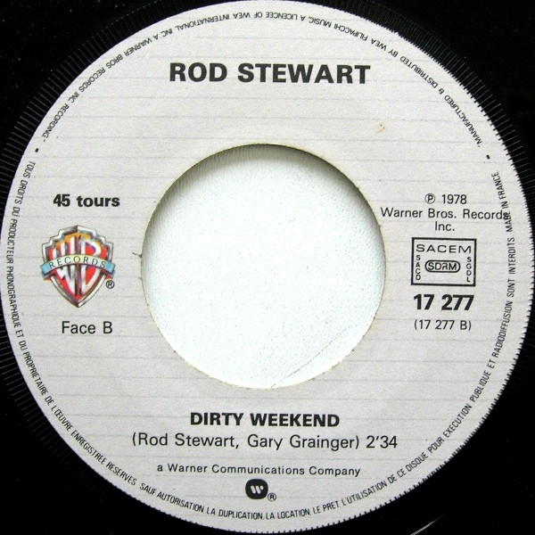 Rod Stewart - Da Ya Think I'm Sexy ? | Warner Bros. Records (17 277) - 4 Rod Stewart - Da Ya Think I'm Sexy ? | Warner Bros. Records (17 277) - 4