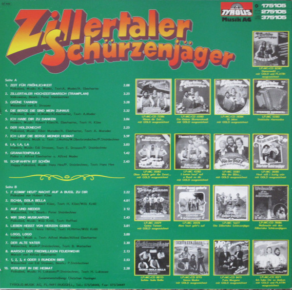 Zillertaler Schürzenjäger - Zillertaler Schürzenjäger - 20 Top Volltreffer | Tyrolis (175105) - 2 Zillertaler Schürzenjäger - Zillertaler Schürzenjäger - 20 Top Volltreffer | Tyrolis (175105) - 2