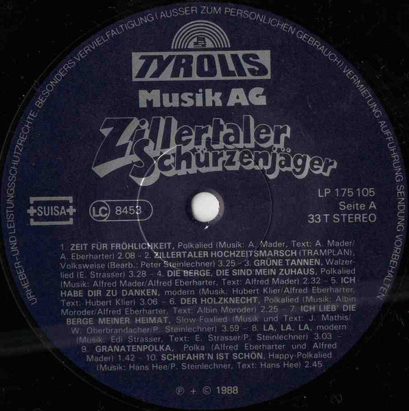 Zillertaler Schürzenjäger - Zillertaler Schürzenjäger - 20 Top Volltreffer | Tyrolis (175105) - 3 Zillertaler Schürzenjäger - Zillertaler Schürzenjäger - 20 Top Volltreffer | Tyrolis (175105) - 3