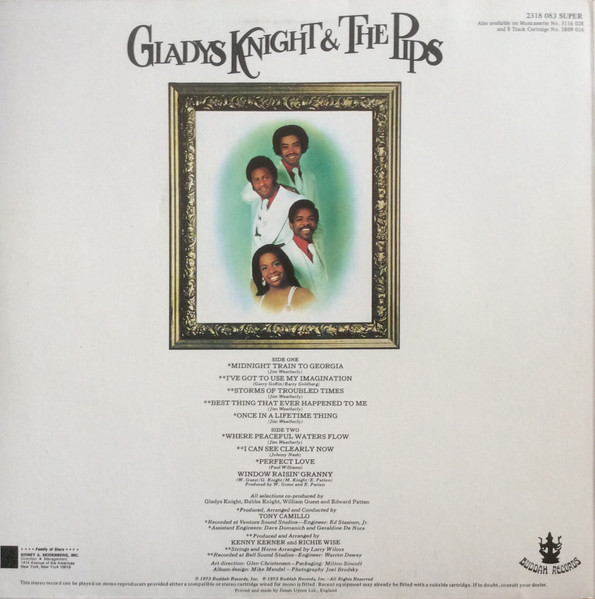 Gladys Knight And The Pips - Imagination | Buddah Records (2318 083) - 2 Gladys Knight And The Pips - Imagination | Buddah Records (2318 083) - 2