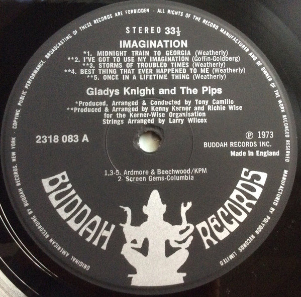 Gladys Knight And The Pips - Imagination | Buddah Records (2318 083) - 3 Gladys Knight And The Pips - Imagination | Buddah Records (2318 083) - 3