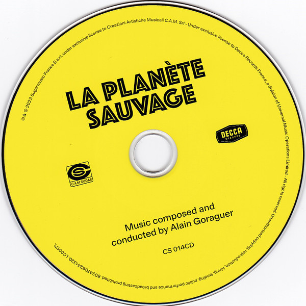 Alain Goraguer - La Planète Sauvage (Expanded Original Soundtrack) | Cam Sugar (CS 014CD) - 3