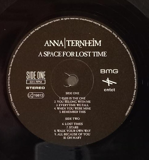 Anna Ternheim - A Space For Lost Time | BMG (538528281) - 3 Anna Ternheim - A Space For Lost Time | BMG (538528281) - 3