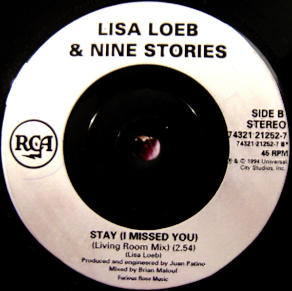 Lisa Loeb & Nine Stories - Stay (I Missed You) | RCA (74321 21252-7) - 4