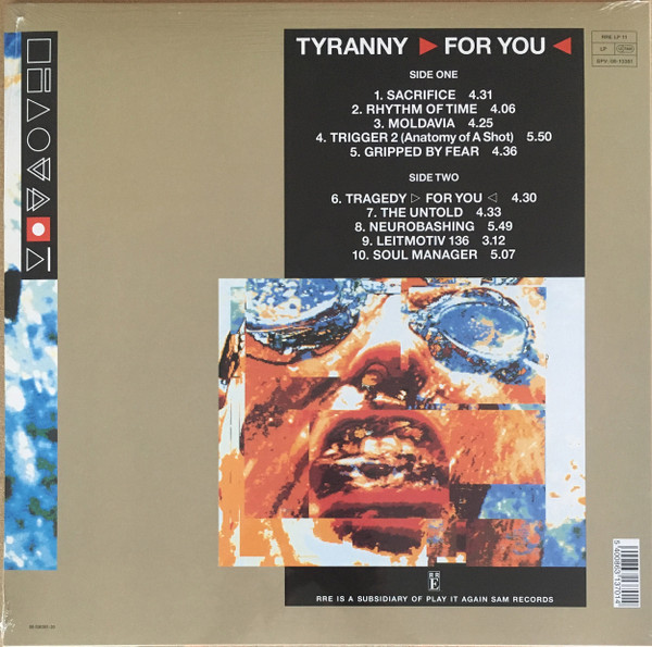 Front 242 - Tyranny >For You< | Red Rhino Europe (RRE LP 11) - main Front 242 - Tyranny >For You< | Red Rhino Europe (RRE LP 11) - main