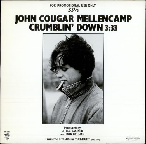John Cougar Mellencamp - Crumblin' Down | Riva (PRO 235-1) - main