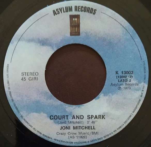 Joni Mitchell - Raised On Robbery | Asylum Records (K 13002) - 4 Joni Mitchell - Raised On Robbery | Asylum Records (K 13002) - 4