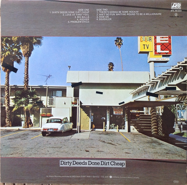 AC/DC - Dirty Deeds Done Dirt Cheap | Atlantic (ATL 50 323) - 2