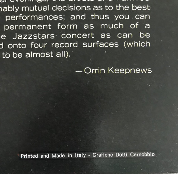 Ron Carter / Sonny Rollins / McCoy Tyner - Milestone Jazzstars In Concert | Milestone (HB 6023) - 4 Ron Carter / Sonny Rollins / McCoy Tyner - Milestone Jazzstars In Concert | Milestone (HB 6023) - 4