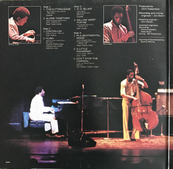 Ron Carter / Sonny Rollins / McCoy Tyner - Milestone Jazzstars In Concert | Milestone (HB 6023) - 2 Ron Carter / Sonny Rollins / McCoy Tyner - Milestone Jazzstars In Concert | Milestone (HB 6023) - 2