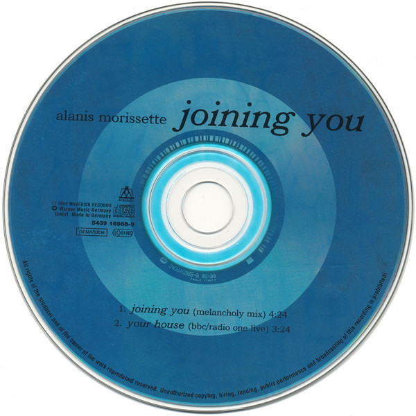 Alanis Morissette - Joining You | Maverick (5439 16988-9) - 3