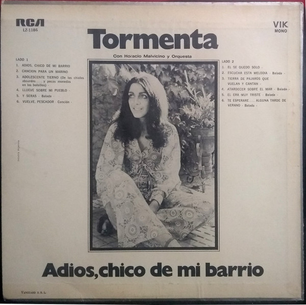 Tormenta - Adiós, Chico de Mi Barrio | RCA VIK (LZ - 1186) - 2 Tormenta - Adiós, Chico de Mi Barrio | RCA VIK (LZ - 1186) - 2