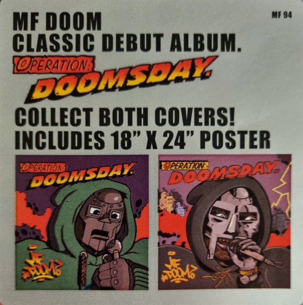 MF Doom - Operation: Doomsday | Metal Face Records (MF94LP) - 4
