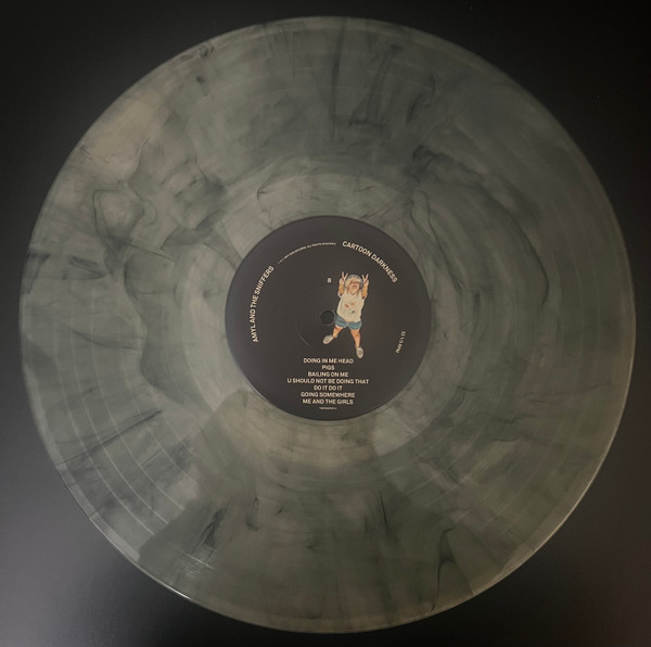 Amyl and The Sniffers - Cartoon Darkness (Limited Indie Exclusive Edition - Black Clear Smoke [Doing In Me Lungs Edition] Vinyl) [Vinyl] | Virgin Music Group (198704072314) - 4