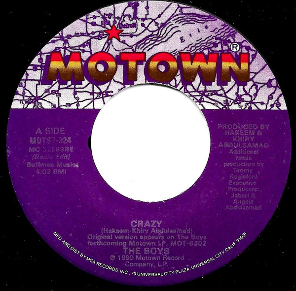 The Boys - Crazy | Motown (MOTS7-924) - 2