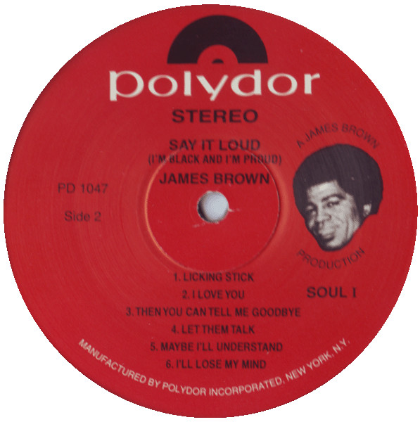 James Brown - Say It Loud (I'm Black And I'm Proud) | Polydor (PD 1047) - 4 James Brown - Say It Loud (I'm Black And I'm Proud) | Polydor (PD 1047) - 4