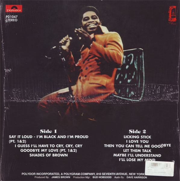 James Brown - Say It Loud (I'm Black And I'm Proud) | Polydor (PD 1047) - 2 James Brown - Say It Loud (I'm Black And I'm Proud) | Polydor (PD 1047) - 2