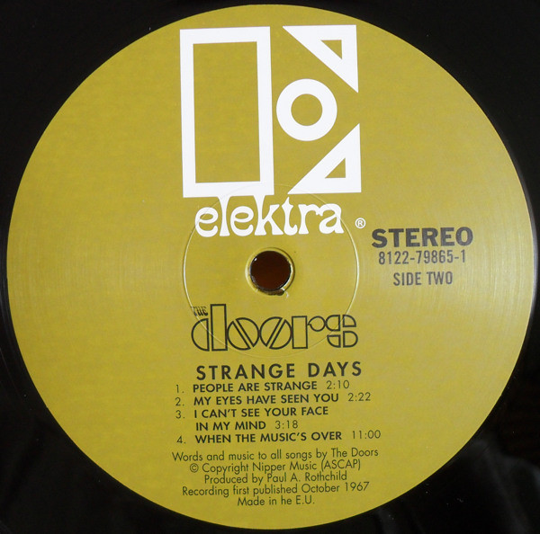 The Doors - Strange Days | Elektra (8122-79865-1) - 4 The Doors - Strange Days | Elektra (8122-79865-1) - 4