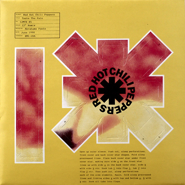 Red Hot Chili Peppers - Taste The Pain | EMI USA (12MTX 85) - main Red Hot Chili Peppers - Taste The Pain | EMI USA (12MTX 85) - main