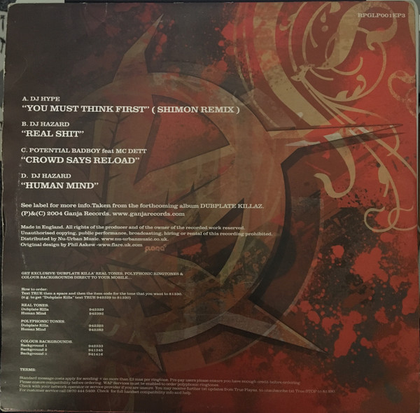 Various - DPK EP 3 | Ganja Records (RPGLP001EP3) - 2 Various - DPK EP 3 | Ganja Records (RPGLP001EP3) - 2