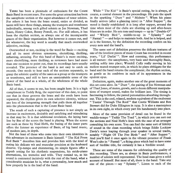 Count Basie - The Complete Atomic Basie | Roulette Jazz (7243 8 28635 2 6) - 4